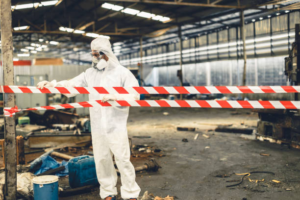 Professional Drug Lab Cleanup technician working in Scottsdale, AZ